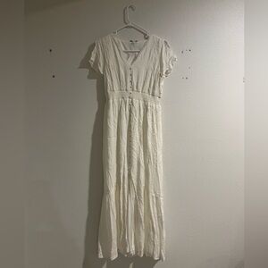 Baltic Born Cream Maxi Dress